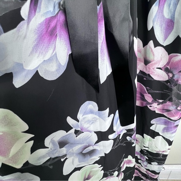 SLNY Maxi Floral Dress Size 6 - Picture 4 of 11